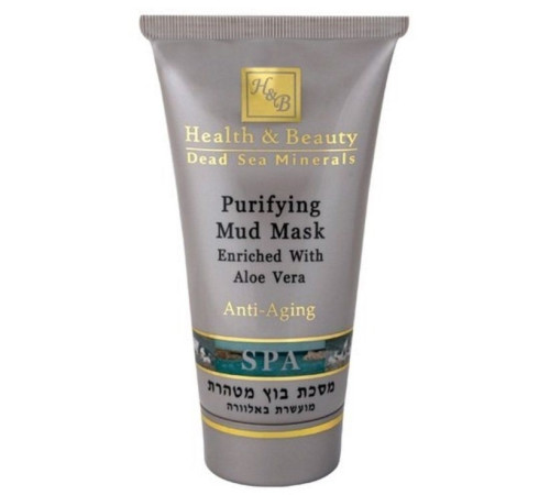  health & beauty Очищающая грязевая маска с Алоэ Вера 150ml (44.112)