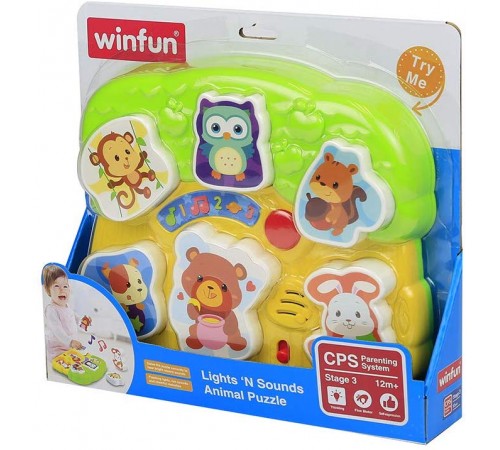 Детский магазин в Кишиневе в Молдове Winfun 44524 Музыкальные пазлы "Животные" winfun 44524 Музыкальные пазлы "Животные"