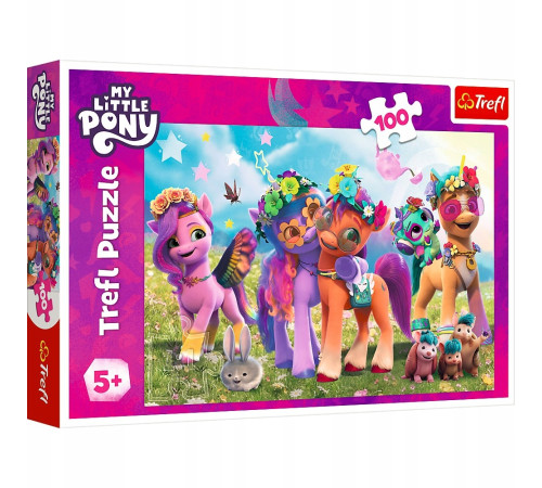  trefl 16463 puzzle "funny ponies" my little pony (100el.)
