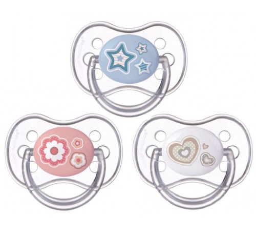  canpol 22/431 suzeta din latex rotunda "newborn baby" (0-6 m.) 1 buc.