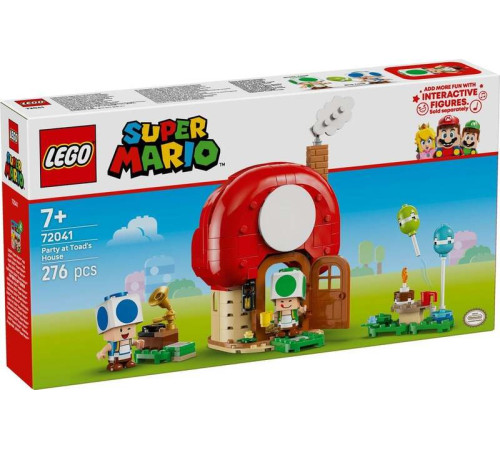  lego super mario 72041 Конструктор "Вечеринка в доме Тоада" (276 эл.)