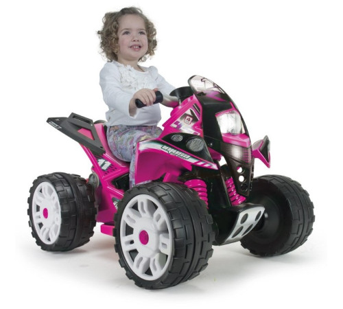 injusa Электрический квадроцикл "the beast 12v" розовый