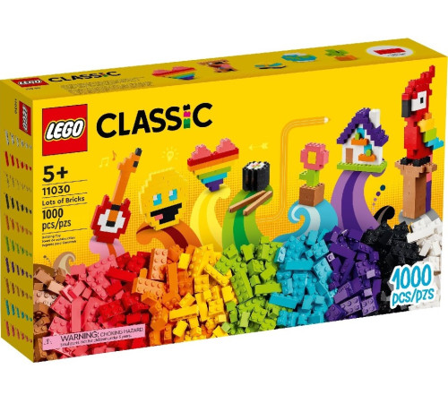 lego classic 11030 Конструктор "Множество кубиков" (1000 дет.)