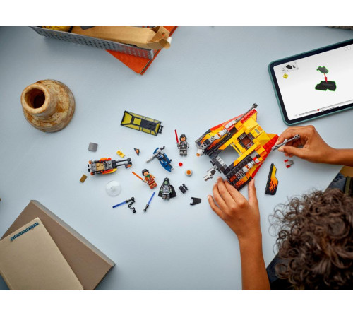 lego star wars 75414 Конструктор "Огненный снежный спидер" (349 дет.)