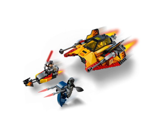 lego star wars 75414 Конструктор "Огненный снежный спидер" (349 дет.)