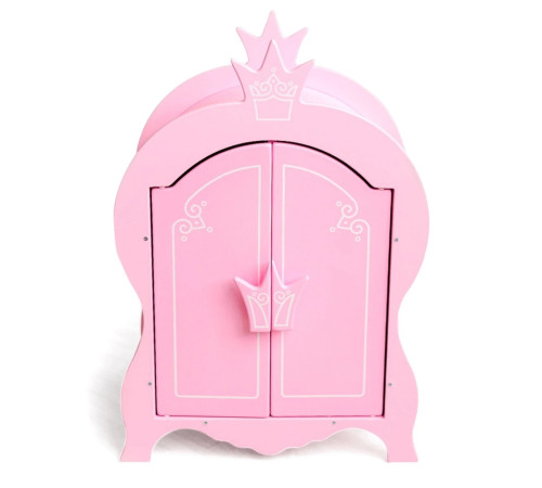  71020 Шкаф для кукол из коллекции "shining crown" розовый 