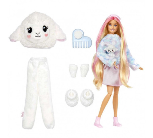 barbie hkr03 papusa „cutie reveal: lamb”