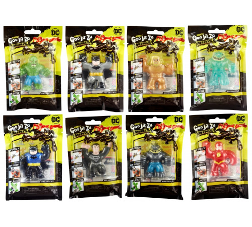 goo jit zu 41395g mini figurina stretch "dc figures w4" in sort.