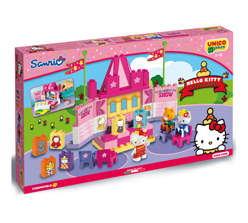  androni 8688-00hk Конструктор hellokitty "Маленький театр" (55 дет.)