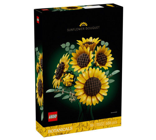 lego botanicals 11502 constructor "Букет подсолнухов" (686 el.)