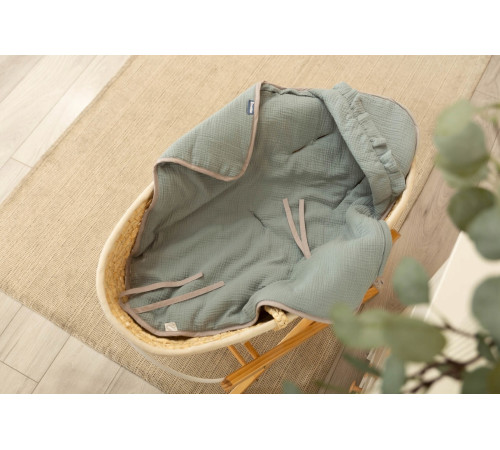 sensillo-7101 plic din muselină pentru scoică auto (90x90 cm) khaki