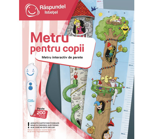 raspundel istetel 86334 cartea "metru pentru copii" (ro)