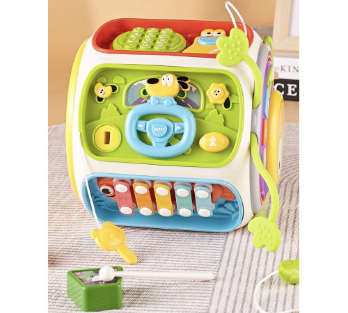 bibiin toys 6213 jucărie multifuncțională 9 în 1 "multibox"