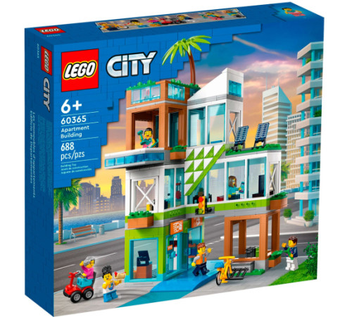 Jucării pentru Copii - Magazin Online de Jucării ieftine in Chisinau Baby-Boom in Moldova lego city 60365 constructor "casa cu apartamente" (688el.)