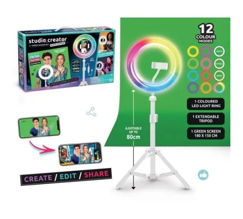 canal toys 035cl set de filmare video "studio creator video maker kit"