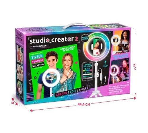 canal toys 035cl set de filmare video "studio creator video maker kit"