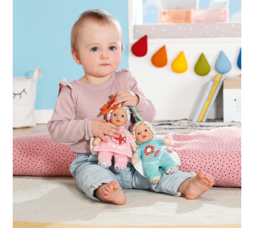 zapf creation 832295 păpușă moale baby born "angel" (în sort)