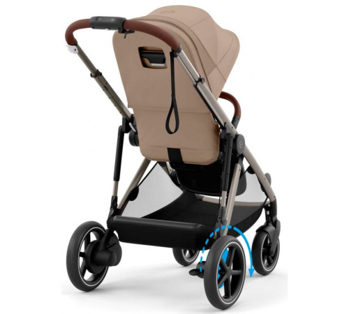 cybex Коляска с электроприводом e-gazelle s almond beige