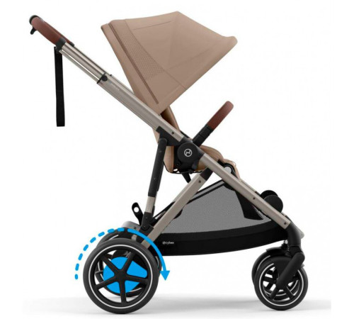 cybex Коляска с электроприводом e-gazelle s almond beige
