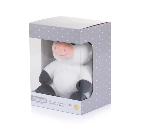 chipolino jucărie muzicală de plus cu lumina "cow" pil02303cow