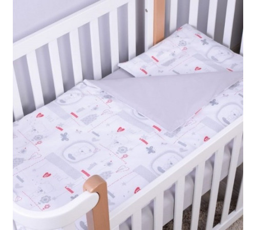  veres 153.1.101 Постельное бельё "bear house" (3 ед.)