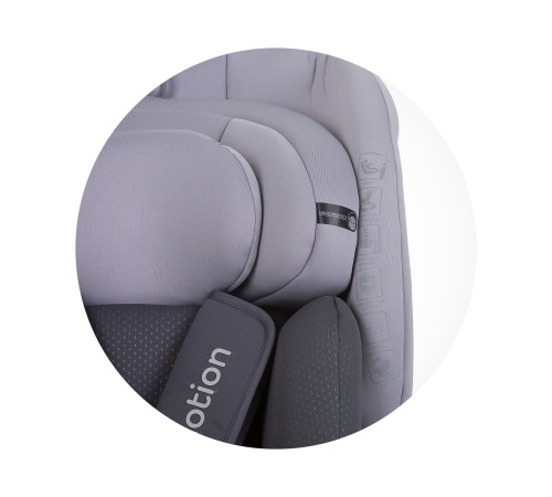 chipolino scaun auto "i-size isofix motion" stkmot02402g (40-150 cm.) gri