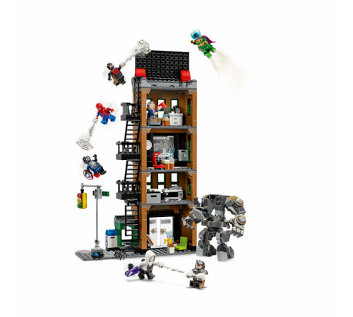 lego marvel 76342 constructor "spider-man vs. mysterio: the daily bugle" (781 el.)