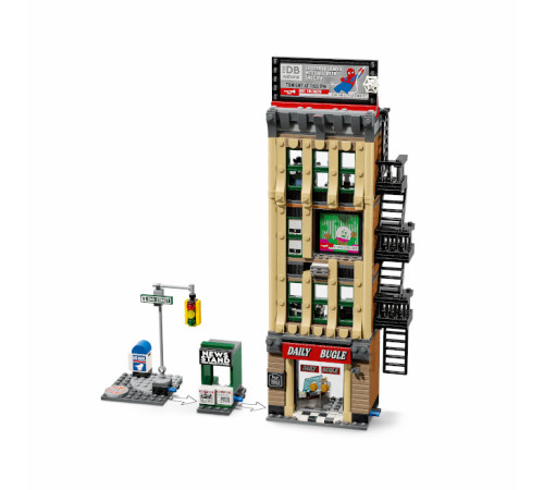 lego marvel 76342 constructor "spider-man vs. mysterio: the daily bugle" (781 el.)