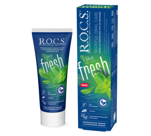  r.o.c.s. Зубная паста "ilike fresh" (74 гр) 476564