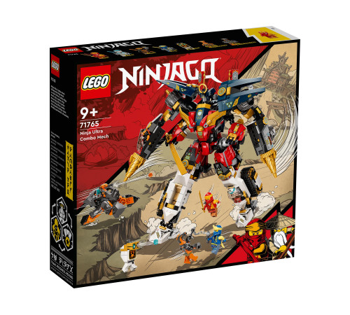  lego ninjago 71765 Конструктор "Ультра-комбо-робот ниндзя" (1104 дет.)