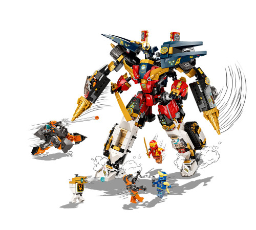 lego ninjago 71765 Конструктор "Ультра-комбо-робот ниндзя" (1104 дет.)