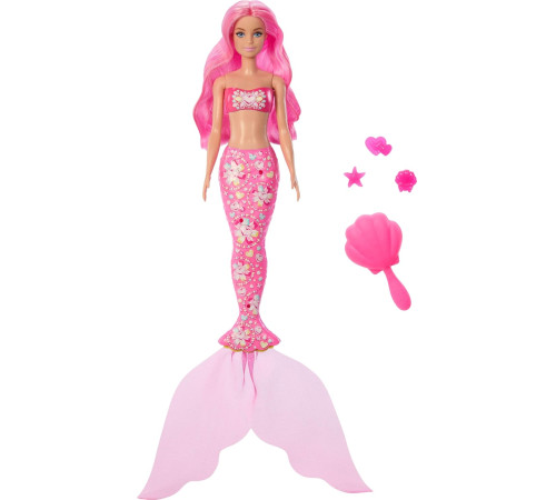 barbie jmw61 păpușă surpriză barbie color reveal "comori marine"