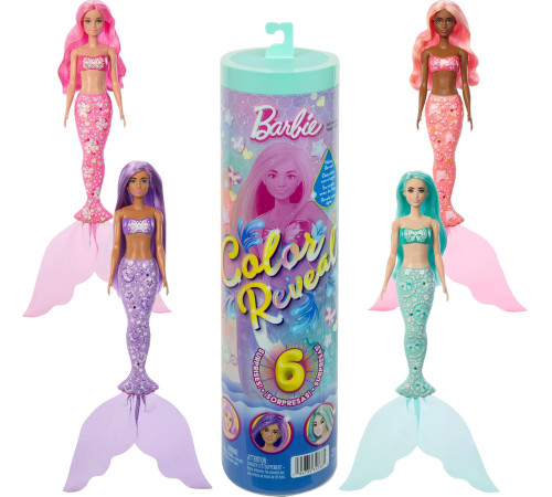 Jucării pentru Copii - Magazin Online de Jucării ieftine in Chisinau Baby-Boom in Moldova barbie jmw61 păpușă surpriză barbie color reveal "comori marine"