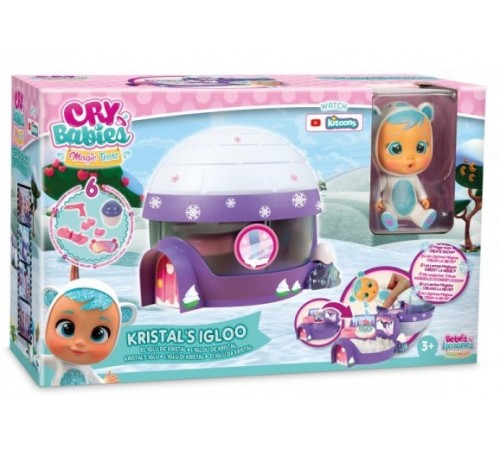 Детский магазин в Кишиневе в Молдове Cry Babies IMC090934 Игровой набор домик с куклой "Magic Tears Kristal Igloo" cry babies imc090934 Игровой набор домик с куклой "magic tears kristal igloo"