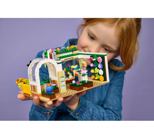 lego friends 42693 constructor "florăria creativă" (377 el.)