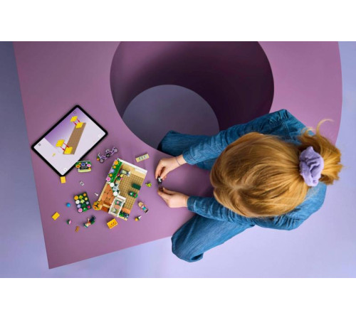 lego friends 42693 constructor "florăria creativă" (377 el.)