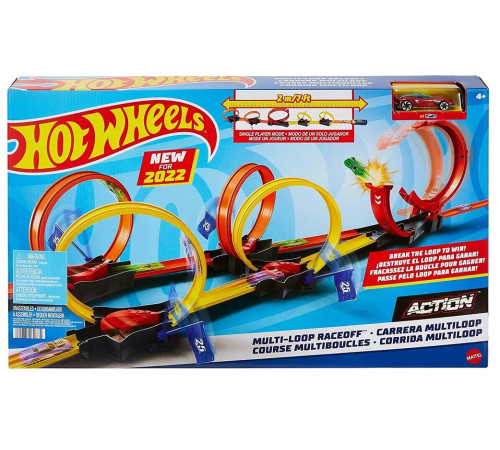 hot wheels hdr83 Трек "Многоконтурная гонка"