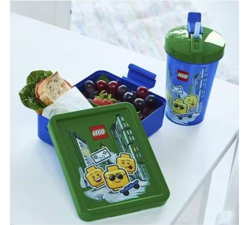 lego Детский питьевой стакан с трубочкой boy (500 мл)