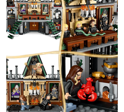 lego harry potter 76453 constructor "conacul malfoy" (1601 el.)