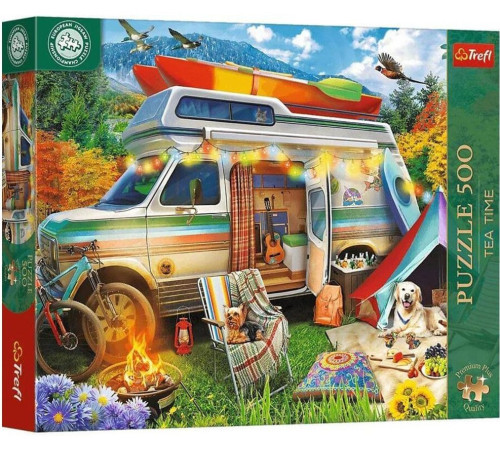  trefl 37611 puzzle "tea time: camper van" (500 el.)
