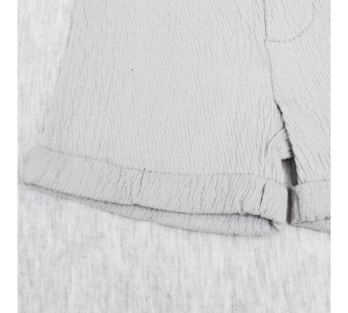 minikin 25062074 Комплект футболка и шорты "naturelle" (р.74) серый