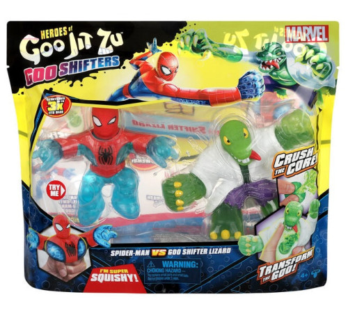  goo jit zu 42582g Стрейч-фигурка "marvel goo shifters verses" (11 см.)