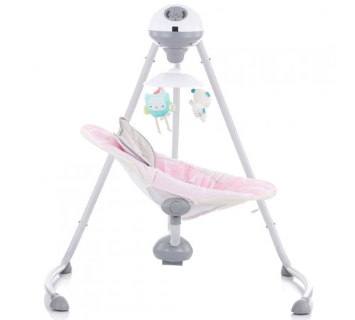 chipolino leagan-balansoar cu adaptor aida lshad0201pi (până la 9 kg.) roz