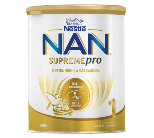 Сухая молочная смесь nan supreme  pro 1 (0 m+) 800 gr.