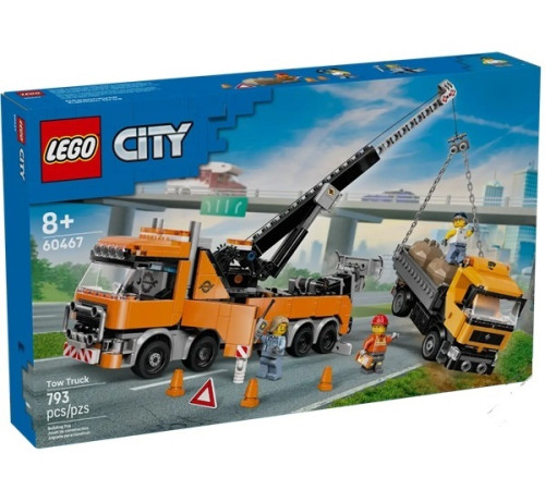 Jucării pentru Copii - Magazin Online de Jucării ieftine in Chisinau Baby-Boom in Moldova lego city 60467 constructor "camion de remorcare și recuperare cu macara" (793 el.)