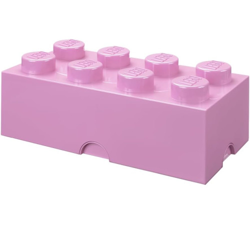 Детский&nbsp;магазин в Кишиневе в Молдове lego Контейнер для хранения storage brick 8 (50 x 25x18 cм) розовый