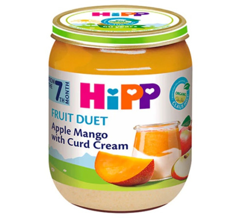  ipp 5327 piure de mere-mango cu crema de brânză (7 m+) 190 gr.