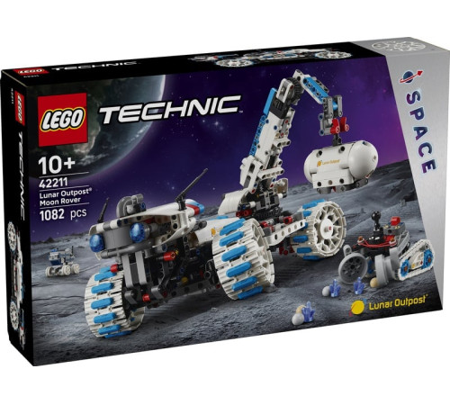  lego technic 42211 Конструктор "Космический вездеход lunar outpos" (1082 эл.)