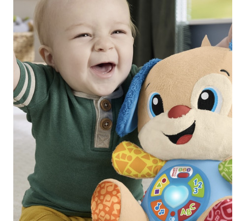 fisher price jfd24 cățelul "laugh & learn" (ro)