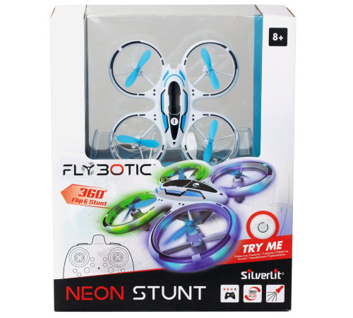 flybotic 84827 dron "neon stunt drone"